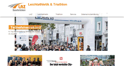 Desktop Screenshot of laz-saarbruecken.de