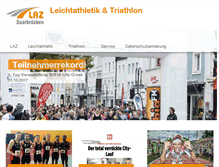 Tablet Screenshot of laz-saarbruecken.de